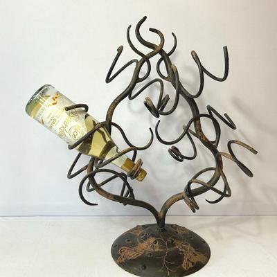 Unique Metal Wine Holder