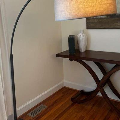 Dexter Arc Corner Floor Lamp By Crate & Barrel 