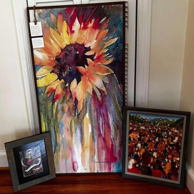 Vibrant Bold Art Pieces