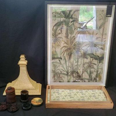 Palm Tree Print And More Decor 