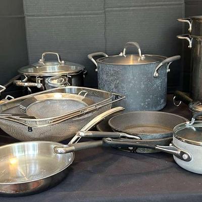 Cookware Including Revere, Calphalon And More