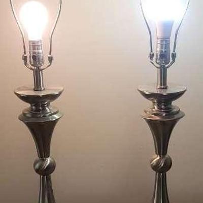 Pair Of Contemporary Lamps