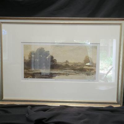 "Beside The Green" By Paul Roehl (Signed & Numbered Print)