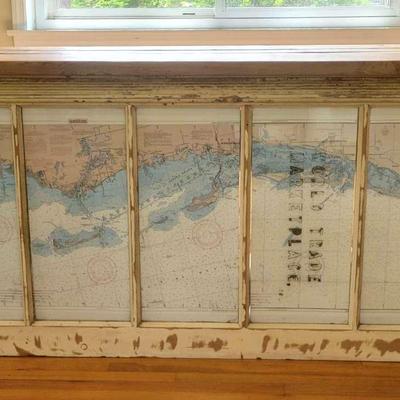 World Trade Marketplace Bar: Map of Tampa Area/Gulf Coast