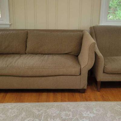 Couch And Seperated Love Seat