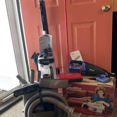 Shark, Dynamite, Kirby Vacuums And Accessories 