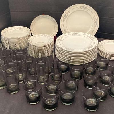 Fine China Featuring Glasses By Diane
