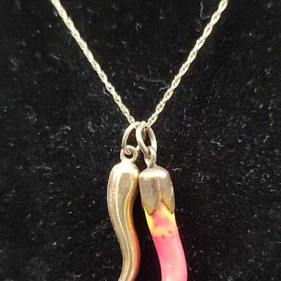 14K Chain And Pendants
