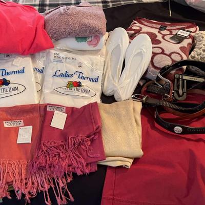 New Pashmina Scarves, T-Shirts And Sweaters