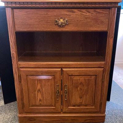 Rolling Bar Cabinet
