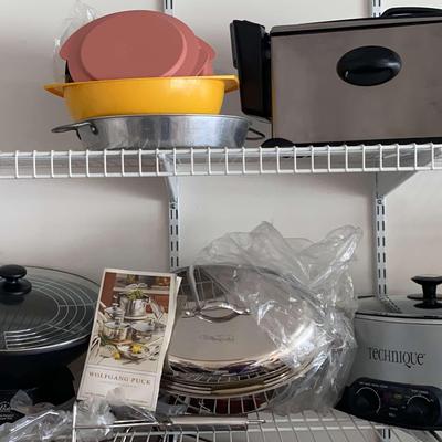 Wolfgang Puck Bistro Wok, Deep Fryer, Slow Cooker More By Technique