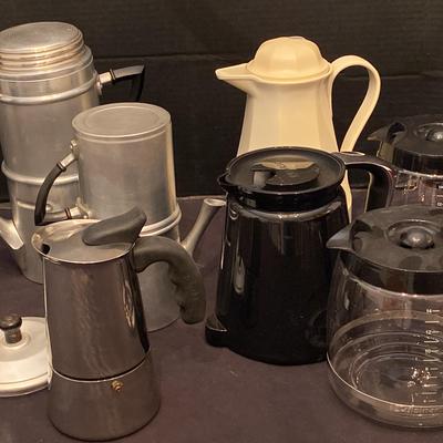 Coffee Pots Featuring Mid Century Neopolitan Coffee Pot