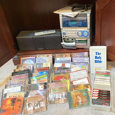 Compact Disc Stereo System Featuring AIWA