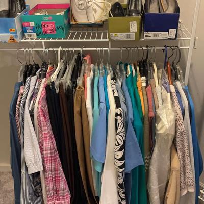 Women’s Shoes, Blouses, Sweaters And Pants 