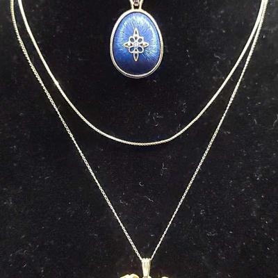 14K Chains With Pendants