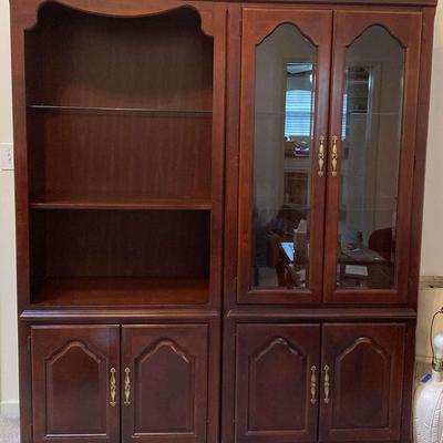Dark Wood Cabinet