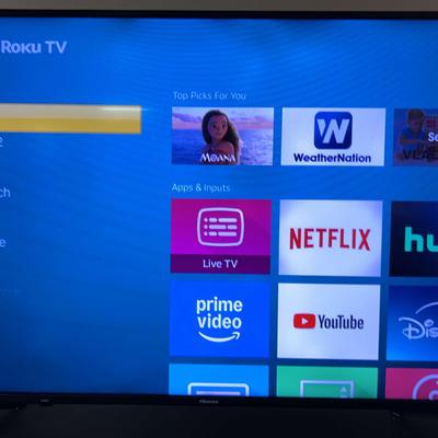 Hisense 55” Roku TV