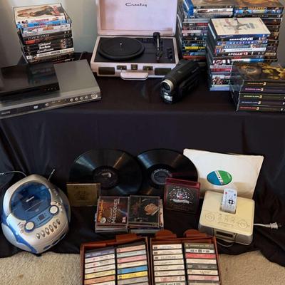 DVD-Players With DVDs, Crosley Record Player And More Electronics