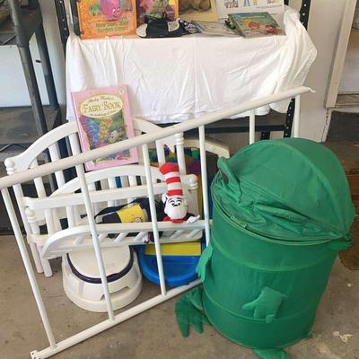 Fisher Price Toy, Graco Toddler Bed, Tap Shoes, Sponge Bob, Books And More  