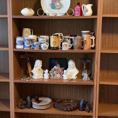 Eclectic Mix Of Decor (Includes Two), Three Dimensional Napcoware Ceramic Plates 