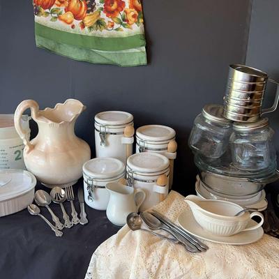 Canisters, Casserole Dishes And More Featuring Mikasa