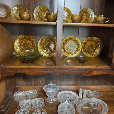 Cut Glass, Colored Glassware And Crystal Featuring Cristal J.G Durand, And Tiara Exclusives