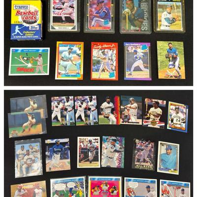 Rookie & Star Baseball Cards – Griffey Jr., Barry Bonds, Manny Ramirez, Frank Thomas
