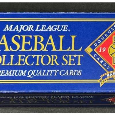 1992 Donruss Major League Baseball Collector Set – 784 Cards