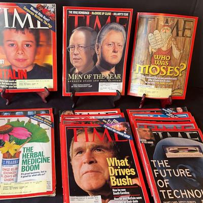 TIME Magazine: Editions From 1998 And 2000