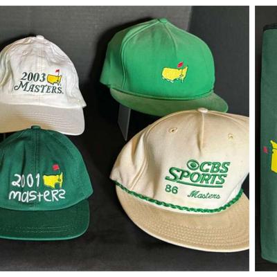 Masters Collectibles Including Chair, Flag, And Six Hats