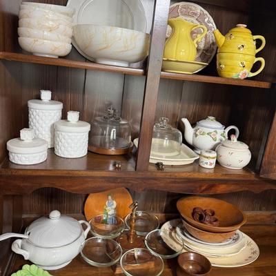Ceramic, Wood, And Glass Dining Room Essentials Featuring Jamestown China And More