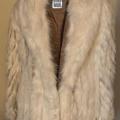 Women’s Fox Fur Coat By Henig Furs