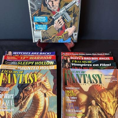 Vintage Realms Of Fantasy Featuring "William Shatner's TekWorld" Issue #1