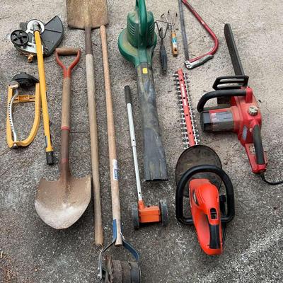 Hand And Power Tools For Yard Work, Featuring Black & Decker