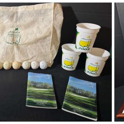 Masters Tournament And Other Golf Collectibles