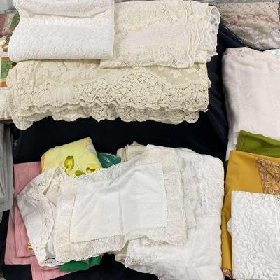 Lace Tablecloths, Drapes, & More
