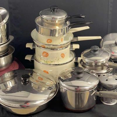 Cookware Featuring Home Beautiful and Revereware