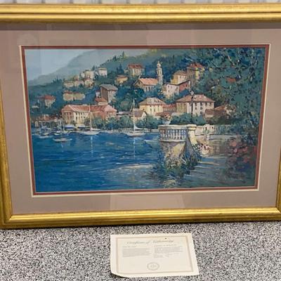 “Villas By The Sea” , L. Gordon Limited Edition