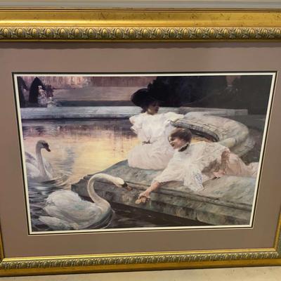 “Swans” By Joseph Marius Avy
