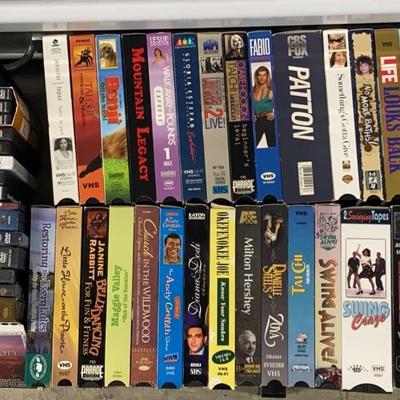 VHS And DVD Collection