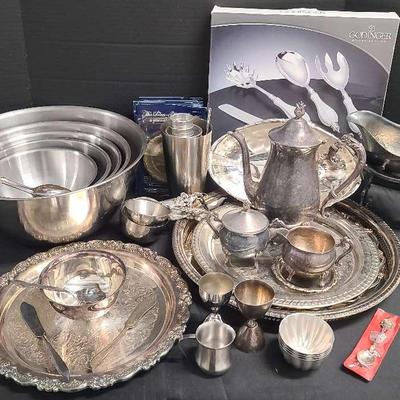 Silver-Plated And Stainless Tableware And Cookware