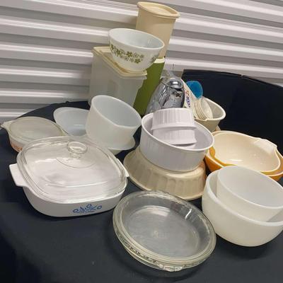 Vintage Pyrex And Corningware And More