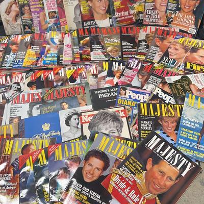 Magazines Galore Featuring “Lady Diana”