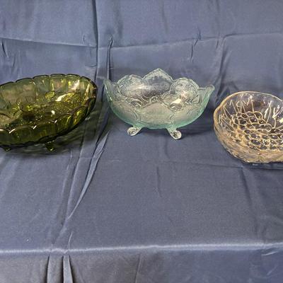 Vintage Indiana Glass (3-piece Lot)