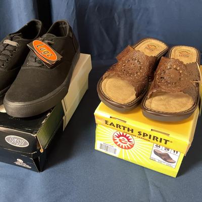 Earth Spirit Pine Sandal.In Brown & Lugz Lear Black Sneaker Size women's 11