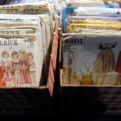 Vintage sewing patterns