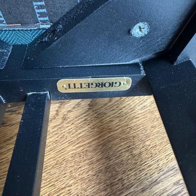 Giorgetti chair label