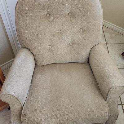 Recliner and Hallway Table