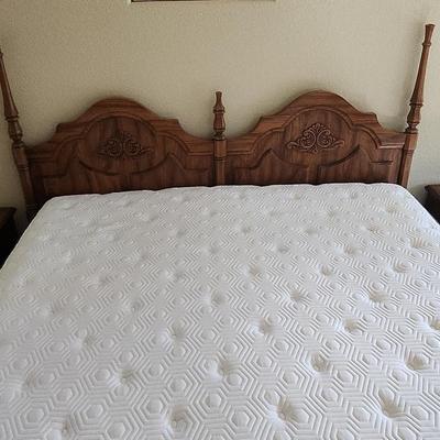 King Bed With Night Stands and Dresser