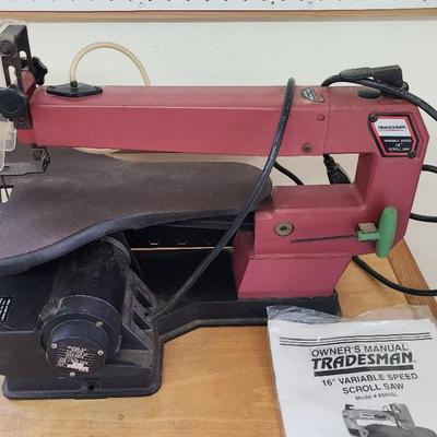 Tradesman 16" Variable Speed Scroll Saw